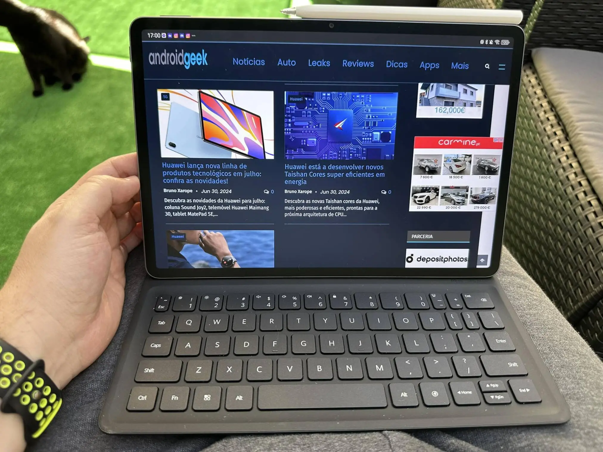 Análise Huawei MatePad 11.5S com Ecrã PaperMatte 17