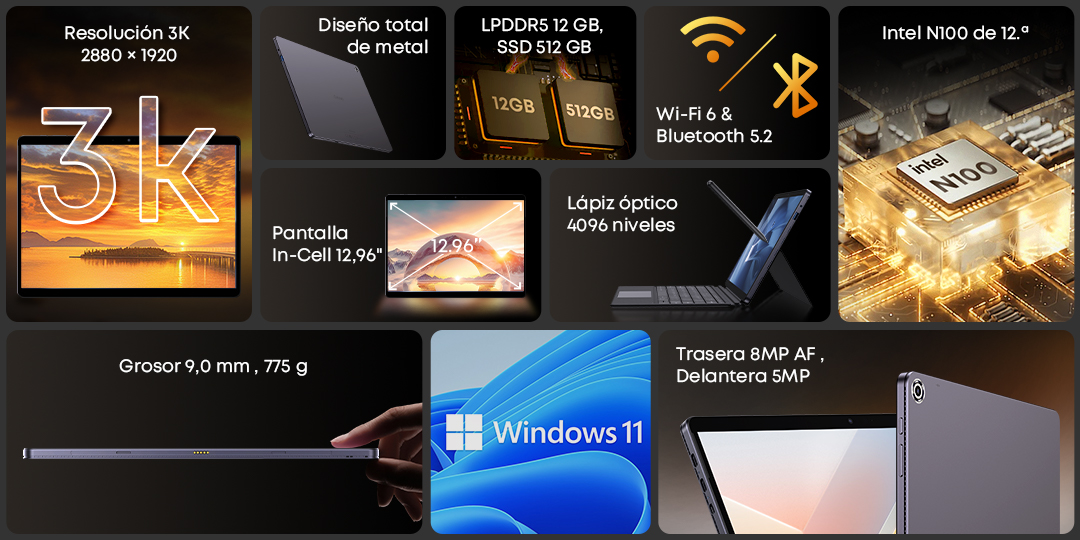 CHUWI Hi10 Max: A Nova Referência em Tablets 2 em 1 com Ecrã 3K e Windows 11 2 chuwi hi10 max a nova referencia em tablets 2 em 1 com ecra 3k e windows 11 androidgeek 2