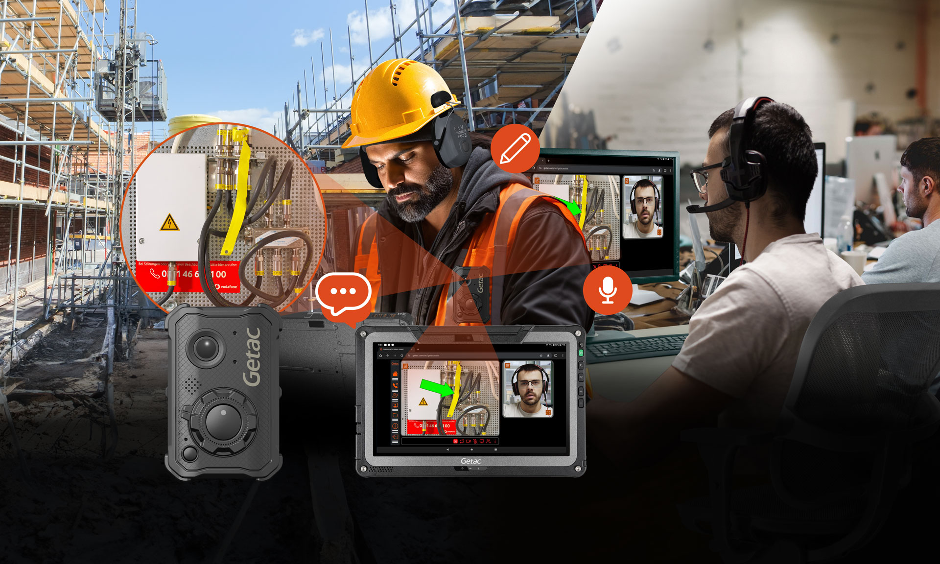 Getac Assist: Uma Revolução no Suporte Remoto para Trabalhadores de Campo 1