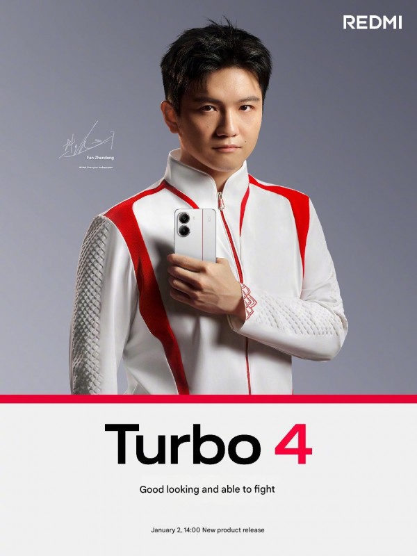 Redmi Turbo 4 launch date confirmed