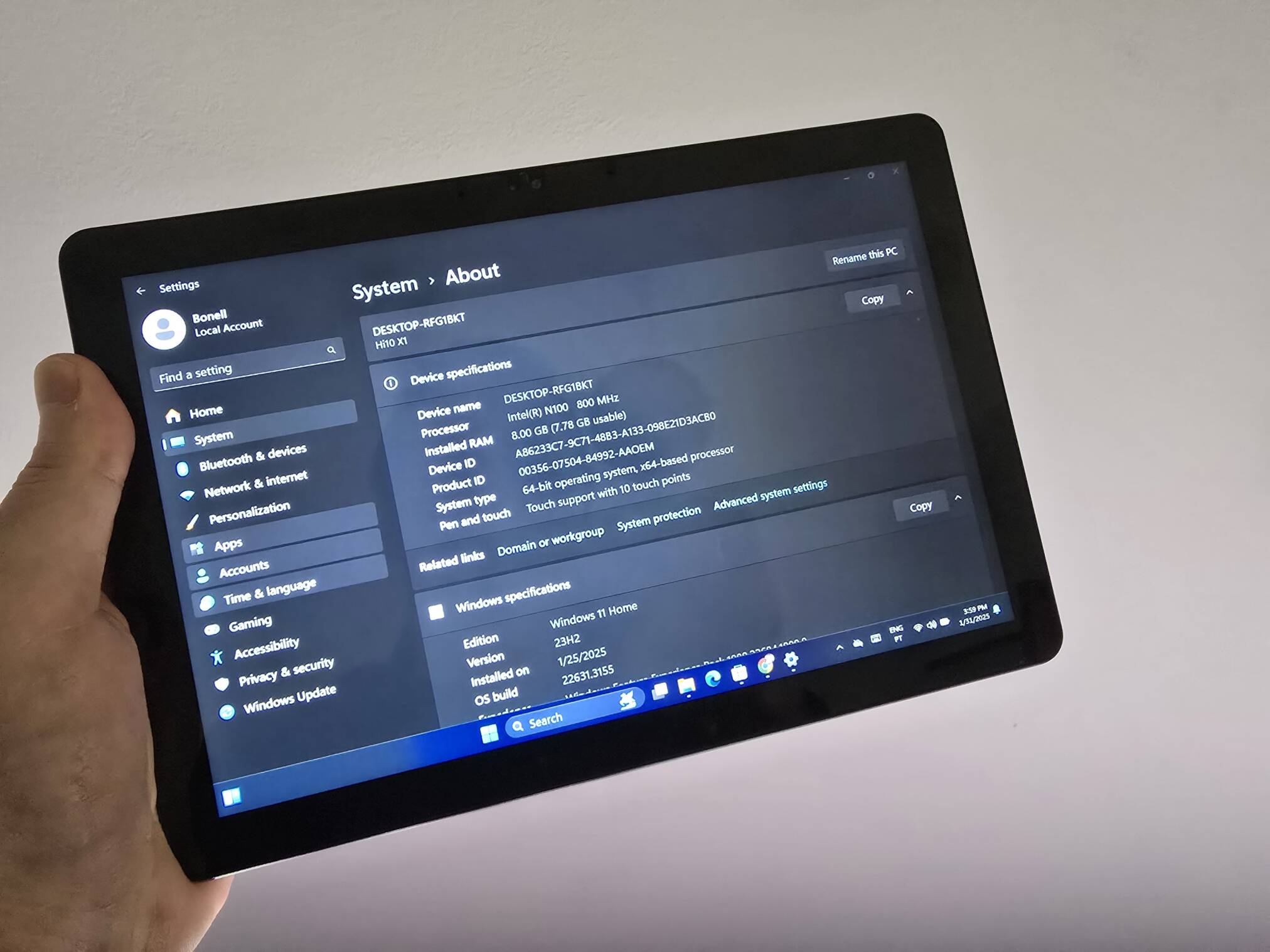 Análise Chuwi Hi10 X1: Tablet PC de Entrada com Windows 11 22