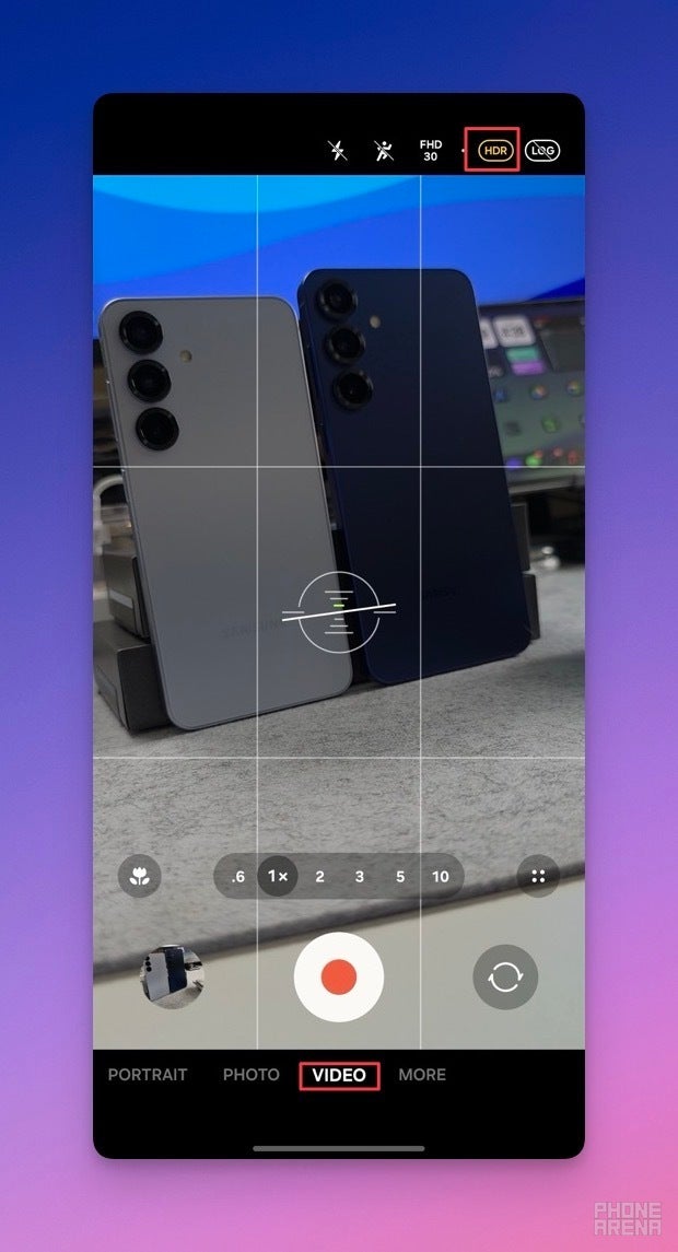 HDR video. | Image credit — PhoneArena