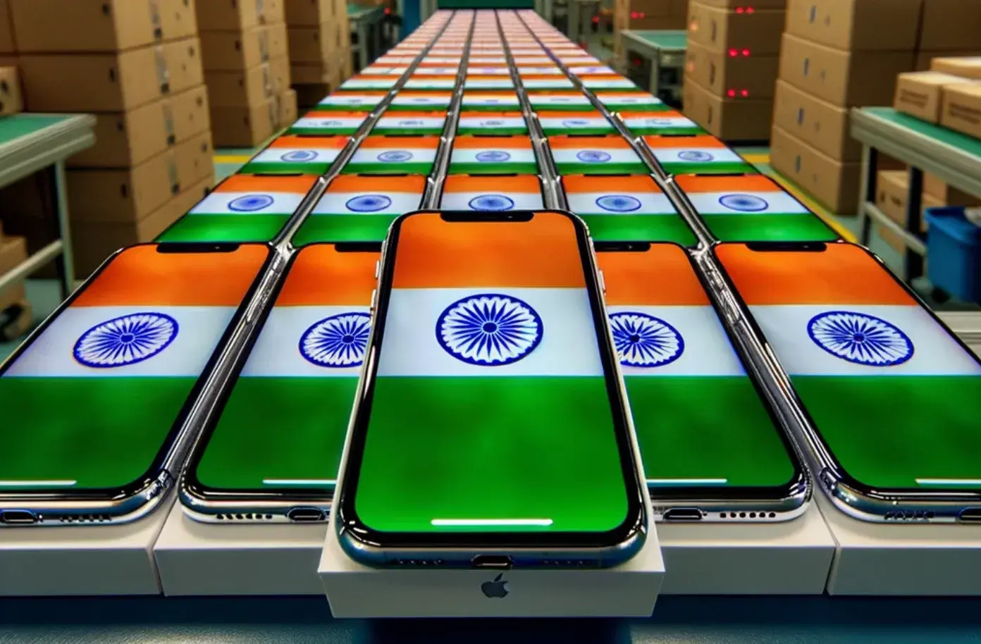 Apple planeia transferir produção de iPhones dos EUA para a Índia após tensões comerciais com a China 10