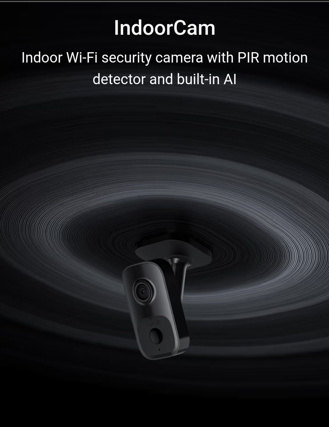 Nova AJAX Systems IndoorCam: Segurança Wi-Fi com Detetor PIR 3