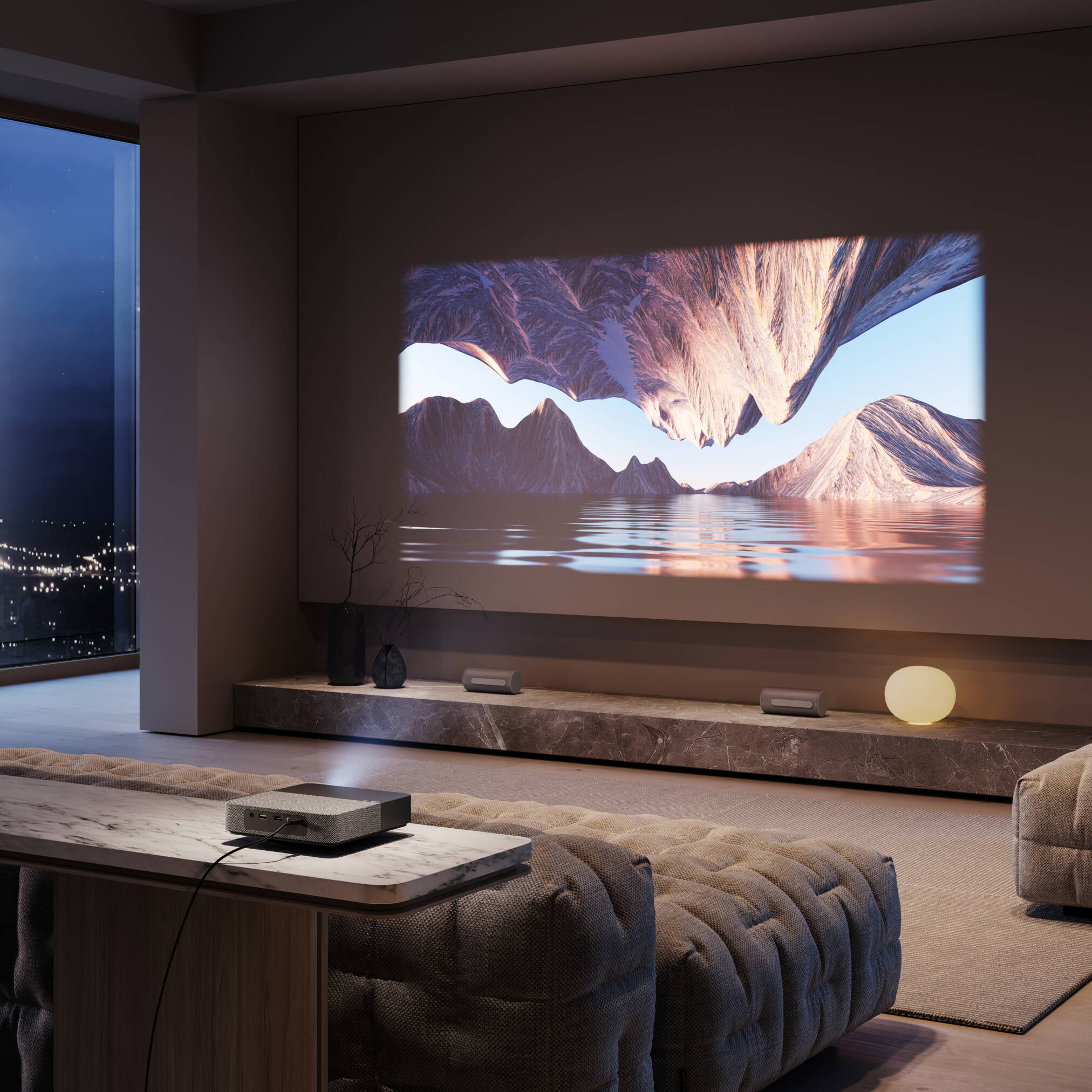 Loewe We. BEAM: o novo projetor portátil que traz o cinema para qualquer lugar 1