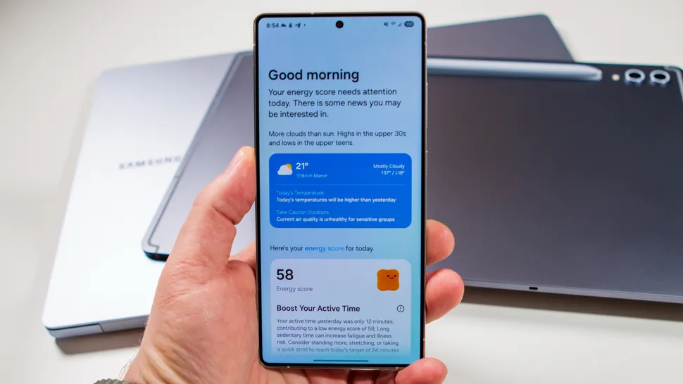 Revolução Áudio da One UI 8 no Now Brief 2