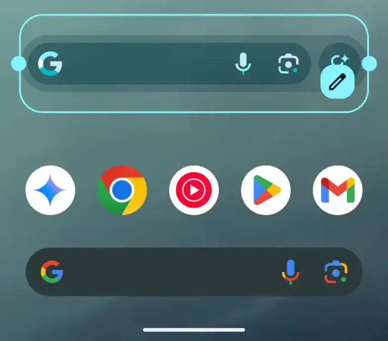 google da um toque moderno ao widget da barra de pesquisa do android mais util mais bonito androidgeek 1