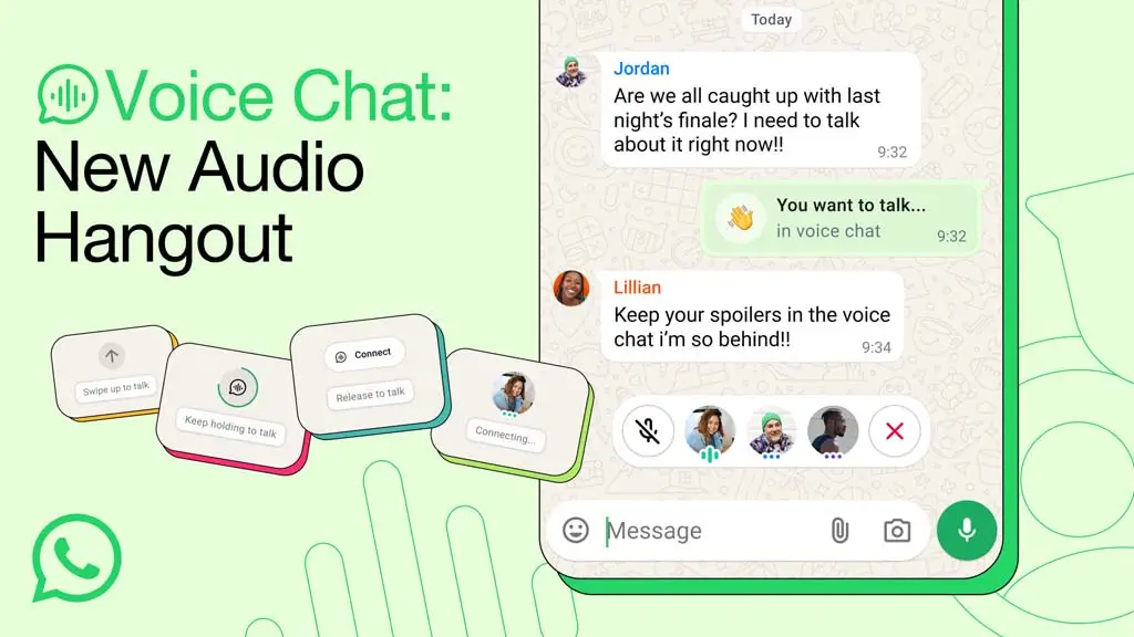 whatsapp revoluciona as conversas em grupo com voice chat androidgeek 1