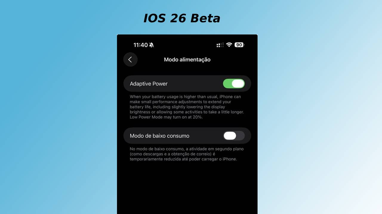 Descubra a funcionalidade do iOS 26 que vai prolongar a vida útil da ...