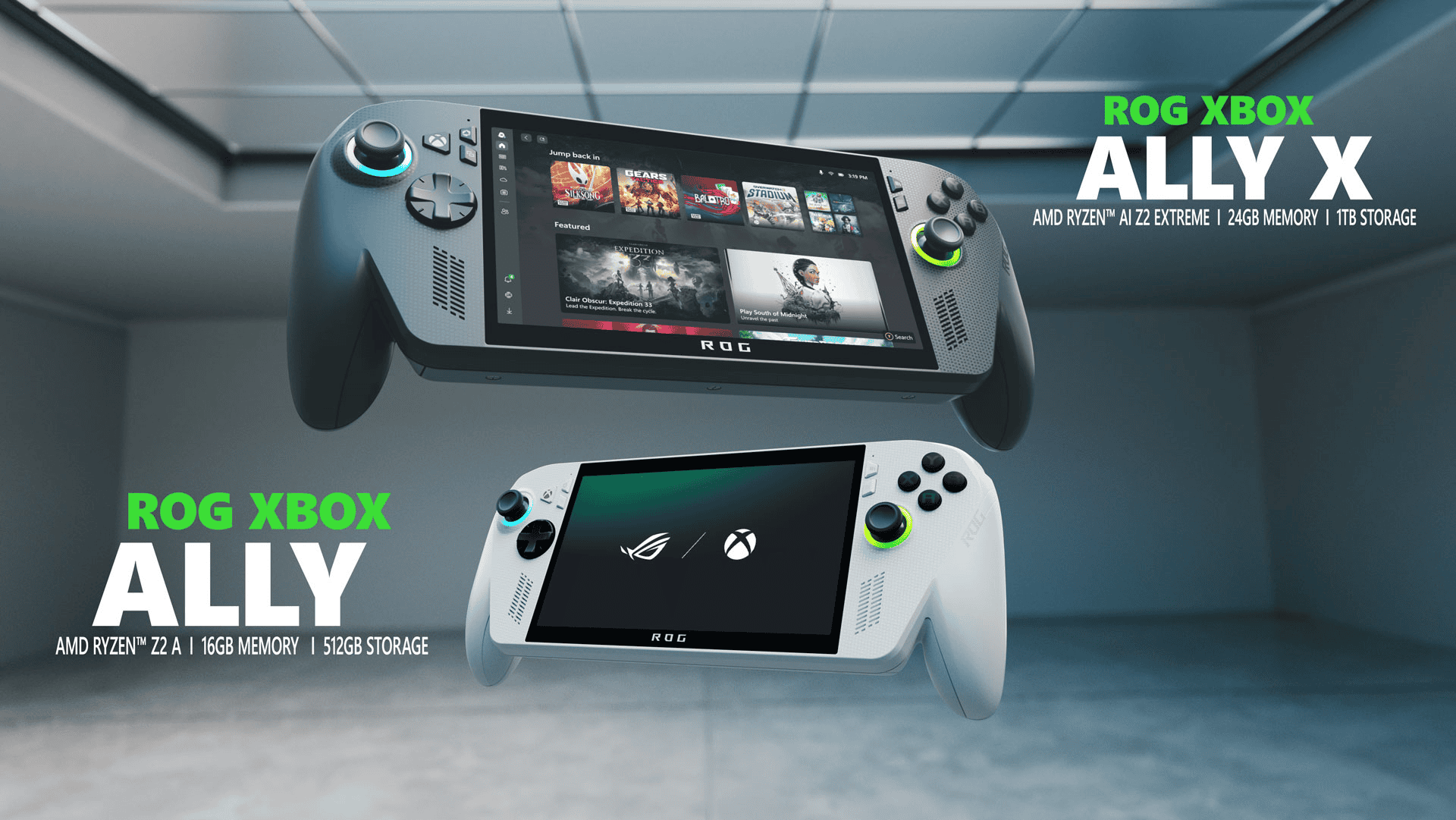 Microsoft lança a sua primeira consola portátil: ROG Xbox Ally é oficial 1