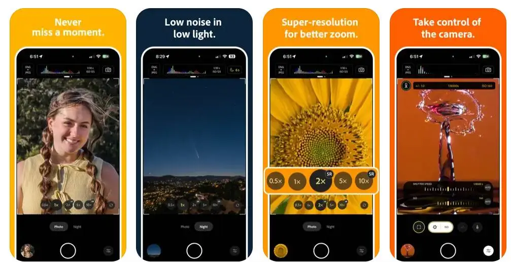 nova app de camara da adobe para iphone captura o momento perfeito androidgeek