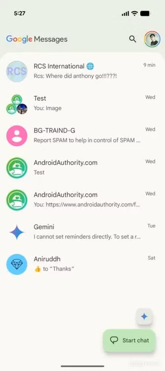 google messages rebranding surpreendente a vista androidgeek 1