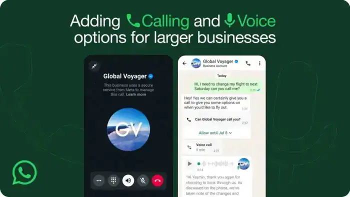 WhatsApp Business evolui com IA, chamadas e anúncios integrados — Meta prepara o futuro do atendimento digital 2 whatsapp business novas ferramentas meta impulsionam o seu sucesso androidgeek 1