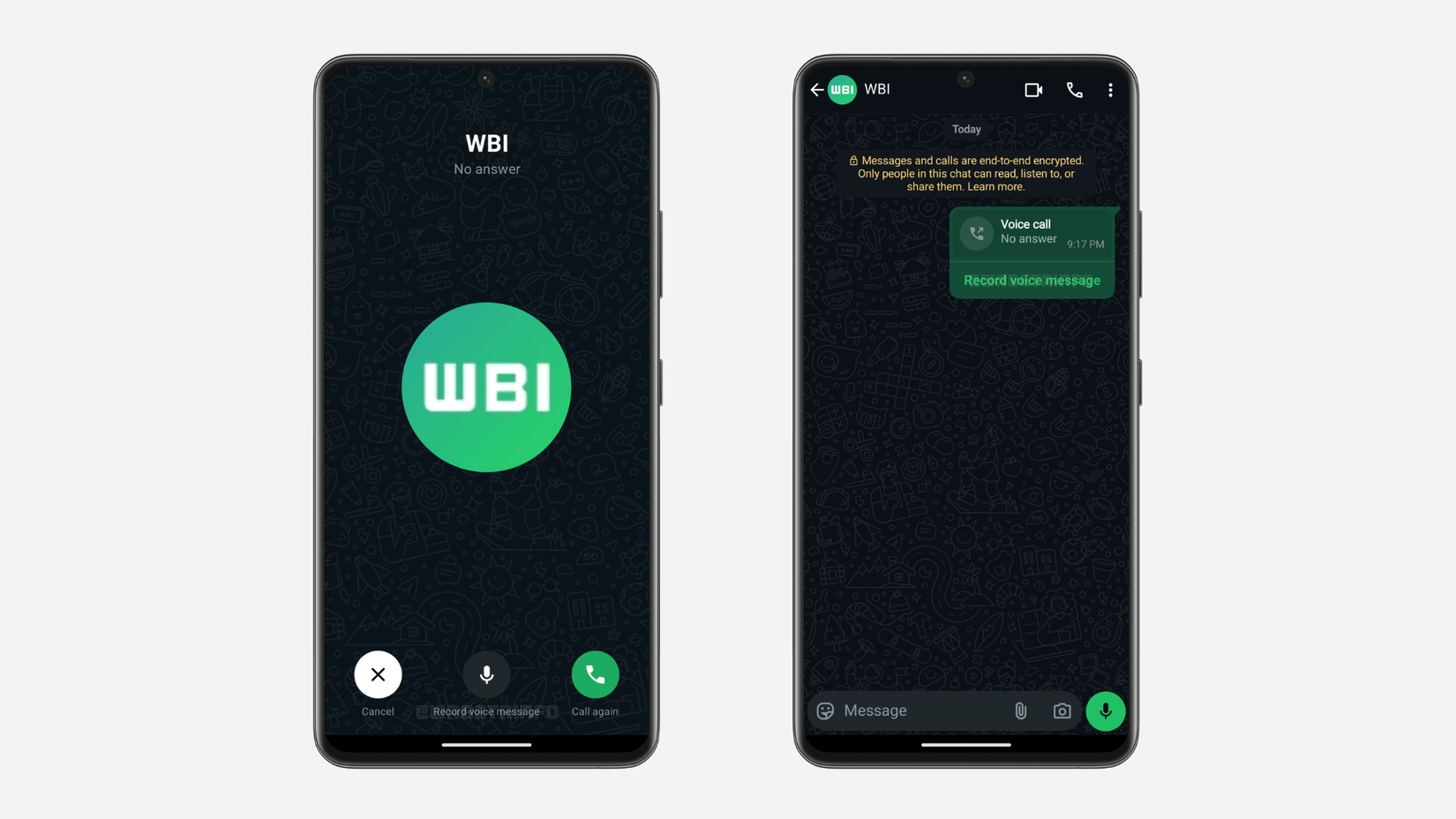 WhatsApp Inova: Mensagens de Voz para Chamadas Perdidas 3 copy of 169 1 4 androidgeek