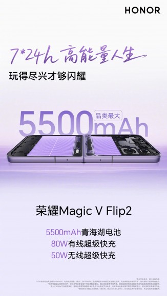 Novo Honor Magic V Flip 2: Display resistente suporta 350.000 dobras e bateria potente! 3 novo honor magic v flip 2 display resistente suporta 350 000 dobras e bateria potente androidgeek