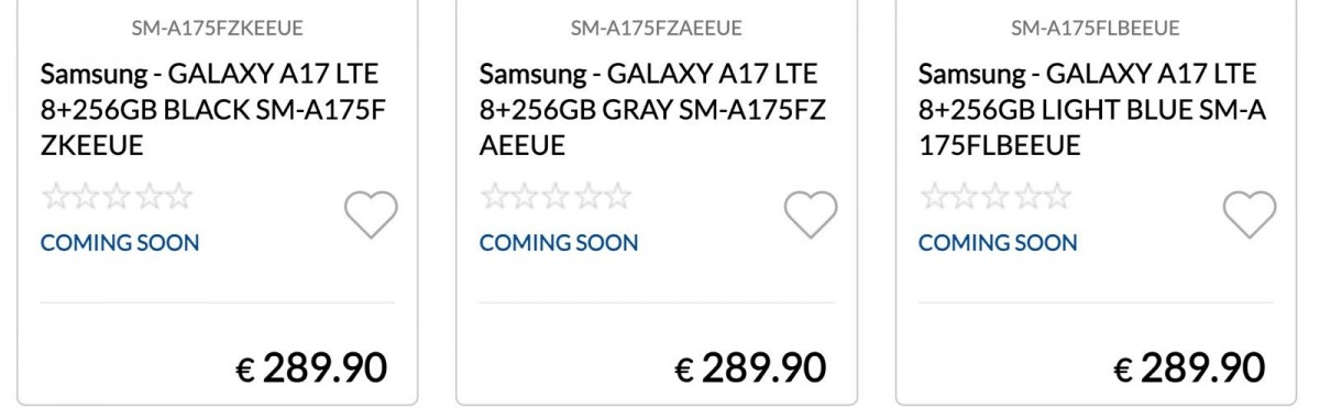 Samsung Galaxy A17 4G e 5G na Europa: preços revelados! 2 samsung galaxy a17 4g e 5g na europa precos revelados androidgeek 1