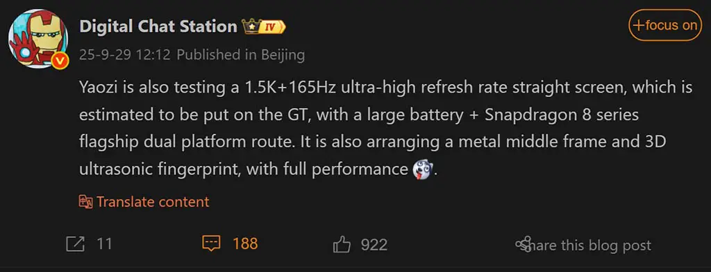 honor prepara lancamento de novo smartphone gt com taxa de atualizacao de 165hz androidgeek