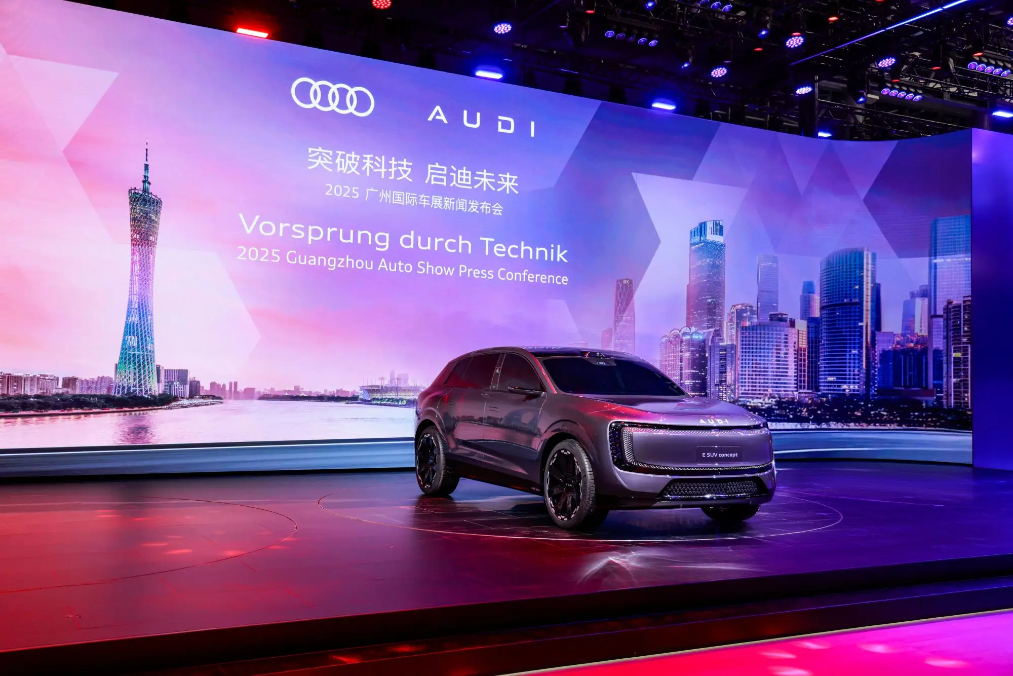 audi reforca presenca na china com cinco novos modelos e estreia mundial do a6l e tron androidgeek 2