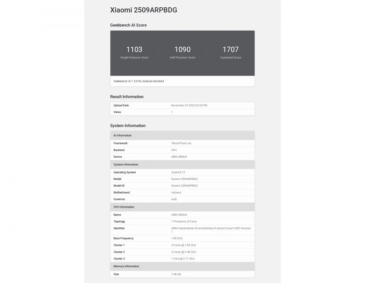 poco pad m1 novo tablet com snapdragon 7s gen 4 soc no geekbench androidgeek 1
