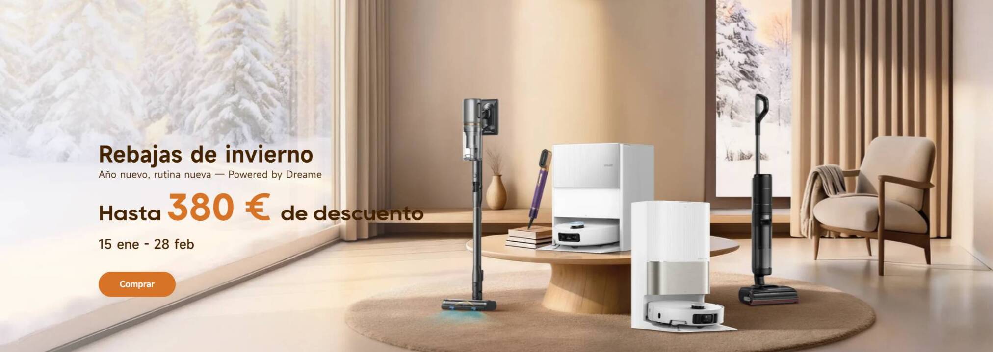 Dreame arranca com saldos de inverno em Portugal e há robots aspiradores com cortes reais de preço