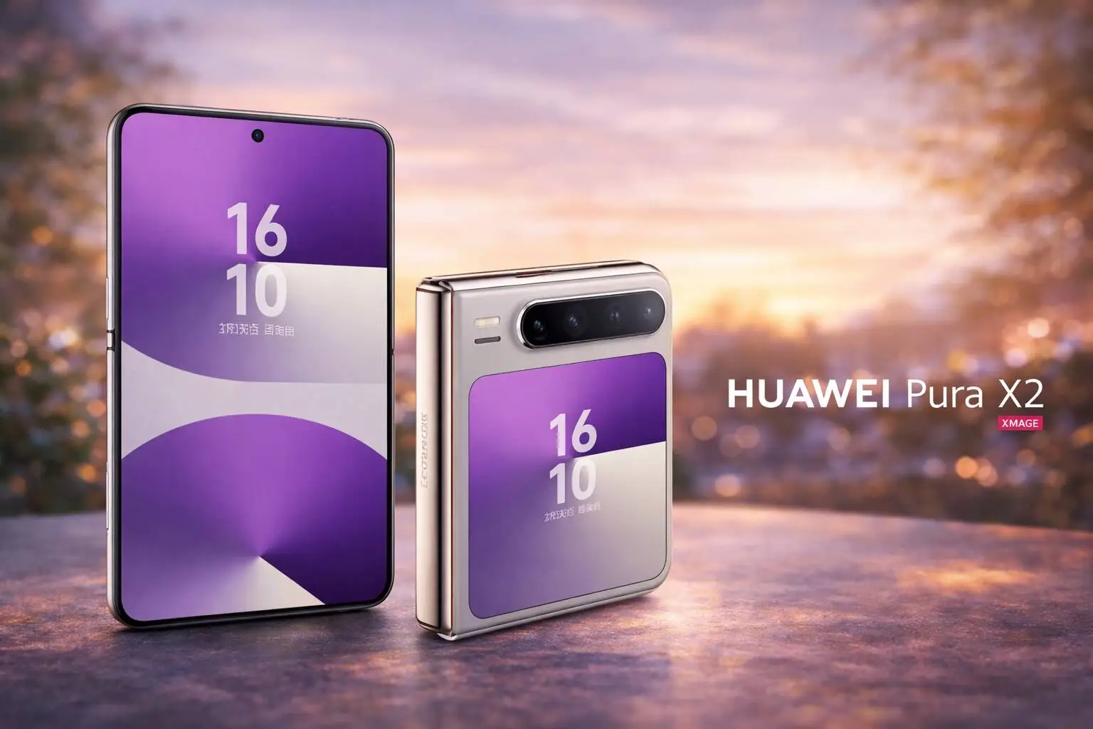 Huawei Pura X2: A evolução do dobrável “wide” surge com ecrã gigante e Kirin 9030