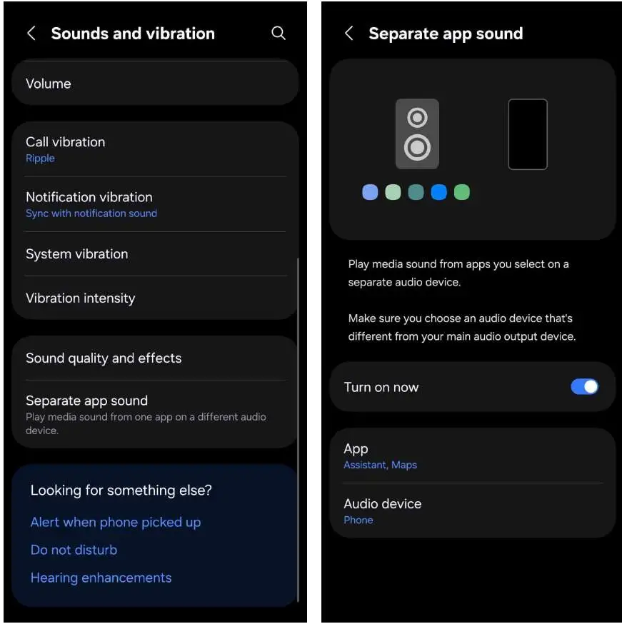 descubra o hack secreto de audio do one ui androidgeek
