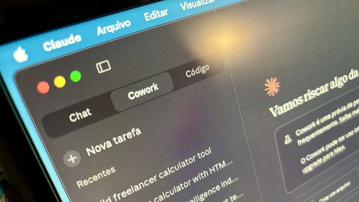 Claude com agente de automação no computador