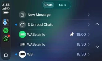 whatsapp chega ao apple carplay com app nativa e interface pensada para o carro androidgeek 3