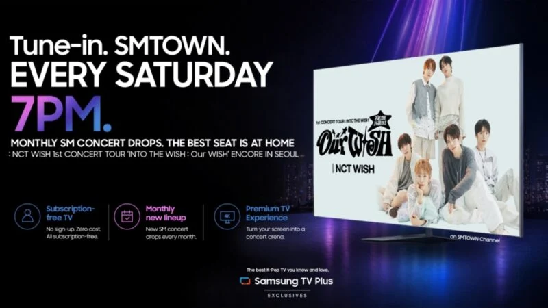 Samsung quer concertos de K-pop todos os meses, mas há um problema