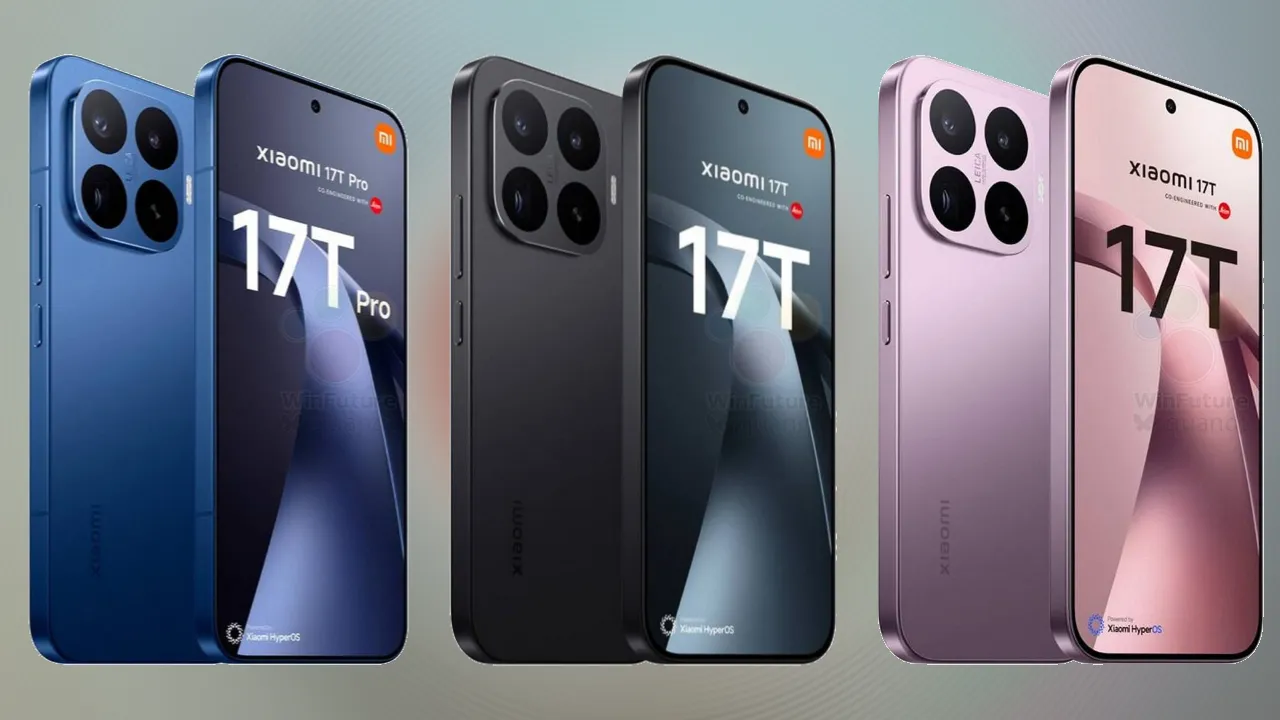 Xiaomi 17T Series chega com teleobjetiva Leica 5x e bateria gigante. A Série T cresceu, e não foi pouco