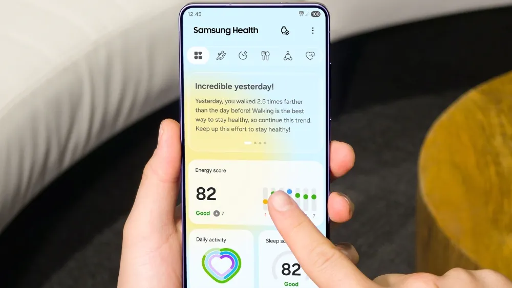 Samsung Health muda de visual e ganha novas métricas de saúde