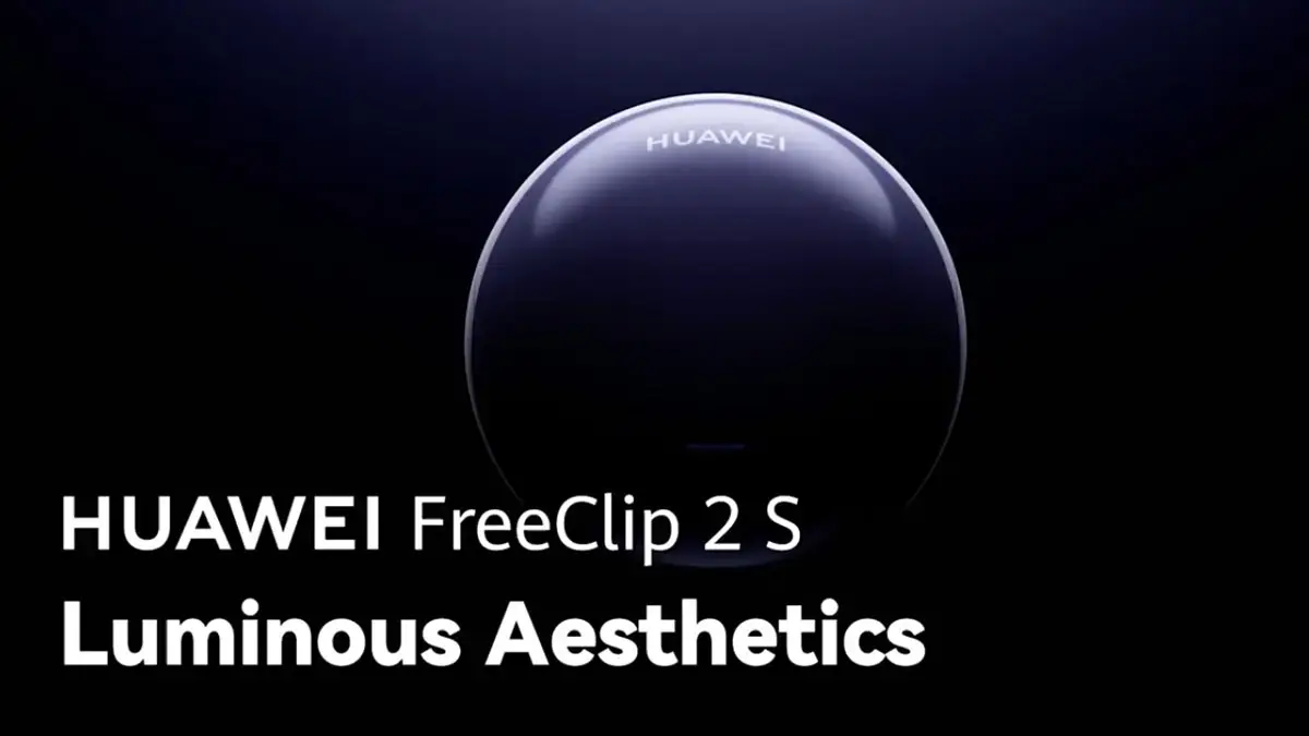 Huawei FreeClip 2 S surgem em teaser antes do lançamento global