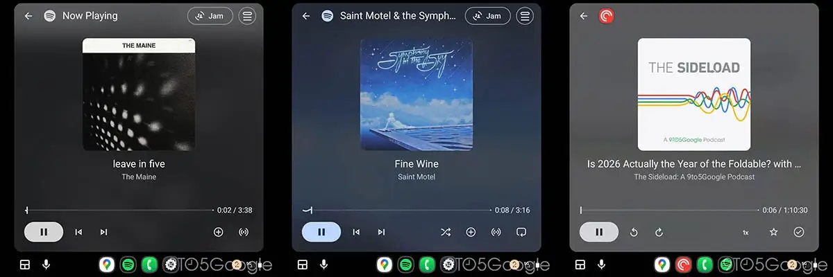 novo leitor do android auto chega ao spotify e youtube music androidgeek
