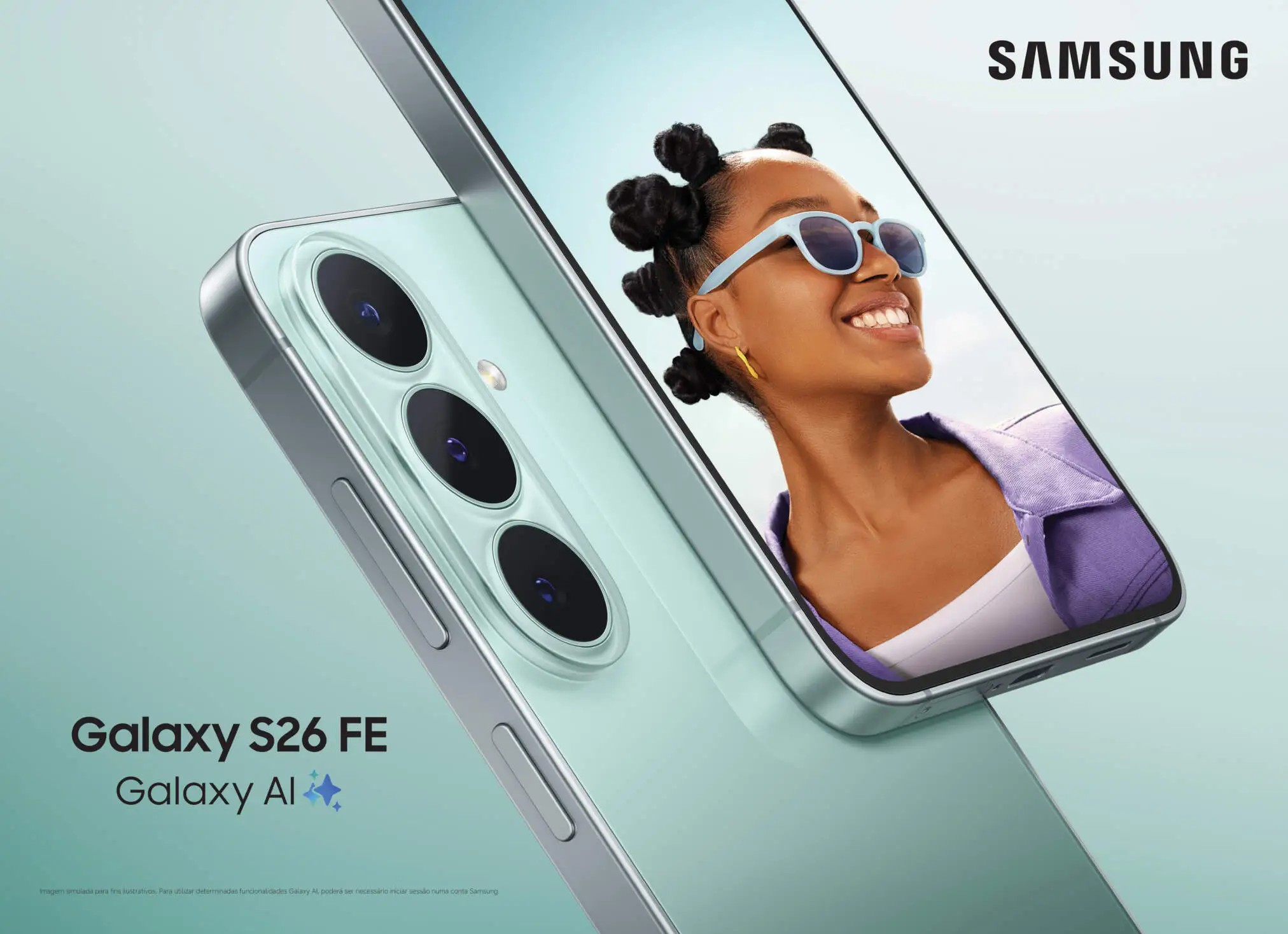 Galaxy S26 FE chega com One UI 9, câmara melhorada e preço a partir de 839€