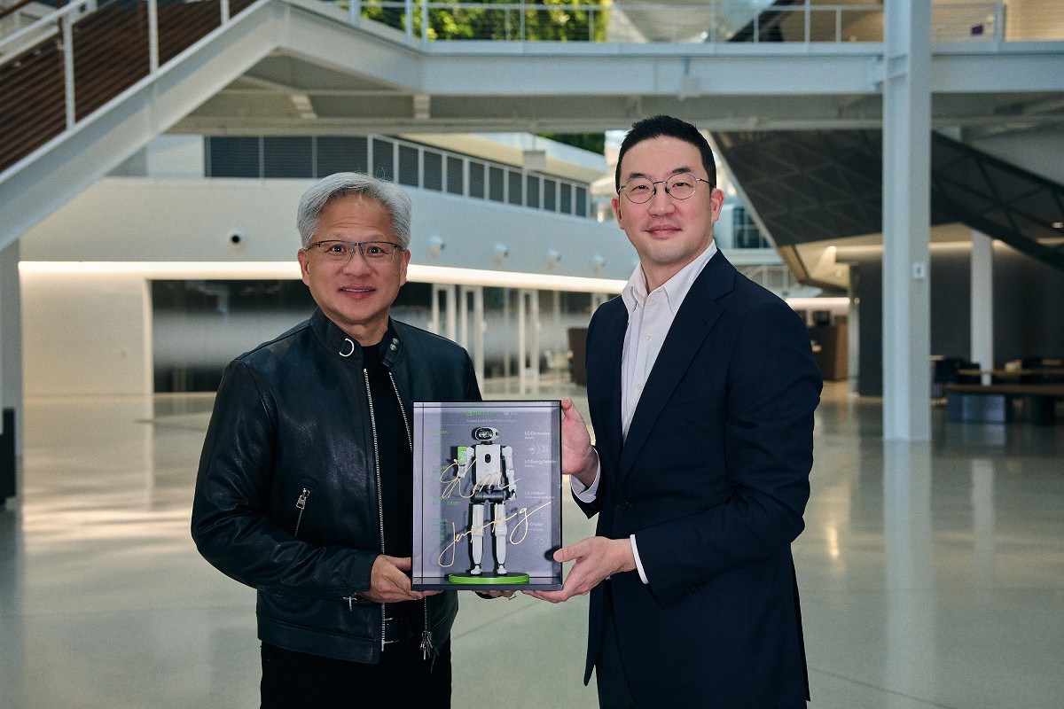 LG e Nvidia unem forças para construir robôs humanoides e carros autónomos 3 LG joins forces with Nvidia to build AI-powered robots and hardware for self-driving cars