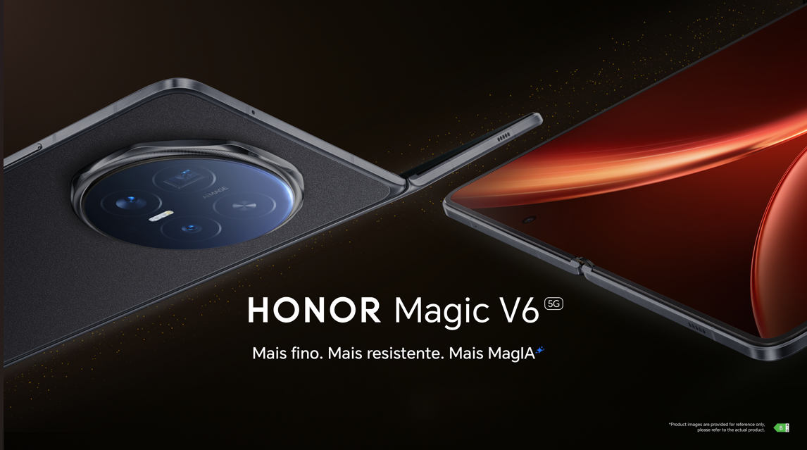 HONOR Magic V6 chega a Portugal por 2299 € e estreia-se na MEO