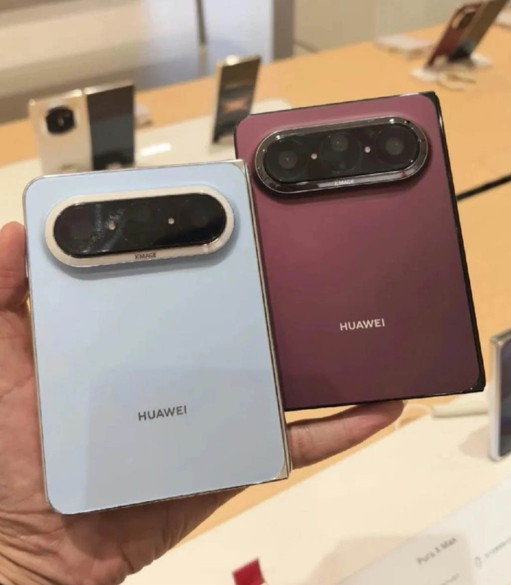 Huawei Pura X Max: novas cores surgem em imagens reais antes do evento