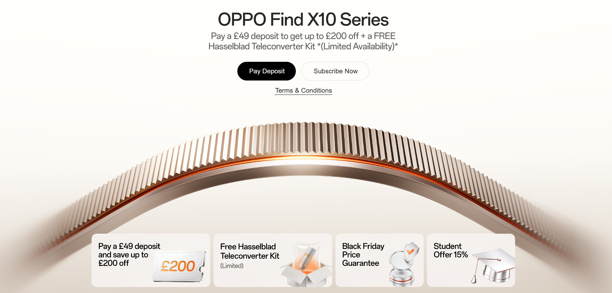 Oppo Find X10 e Pro Max já se reservam no Reino Unido com descontos e ofertas a bordo