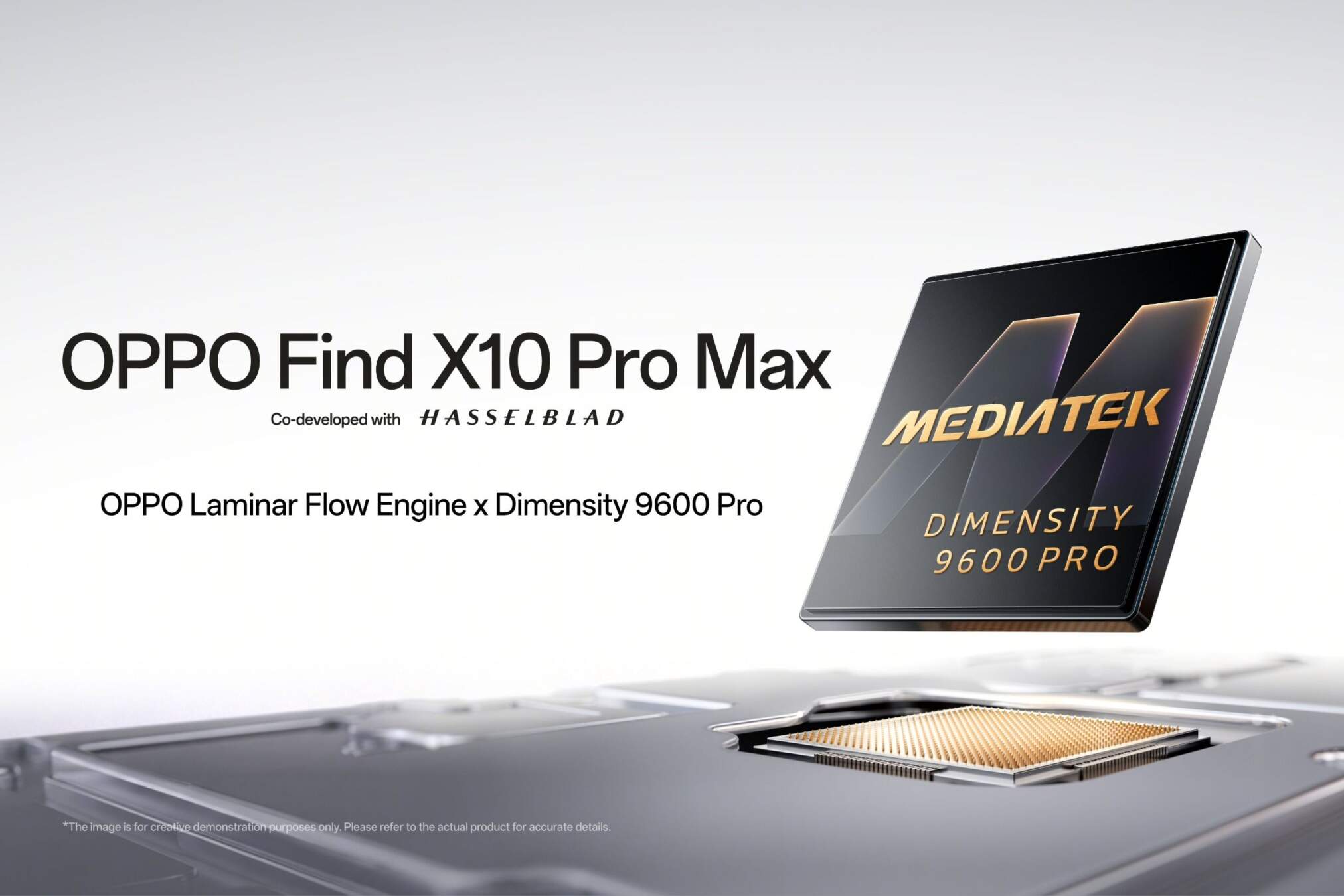 OPPO Find X10 Pro Max: Dimensity 9600 Pro e estreia global confirmados
