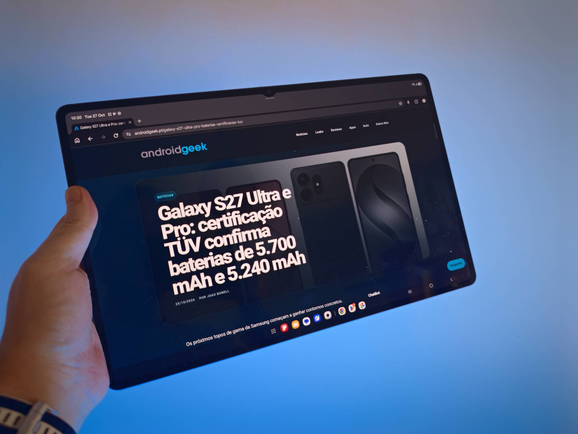 Análise Samsung Galaxy Tab S12 Ultra 5G: será este o tablet Android definitivo?
