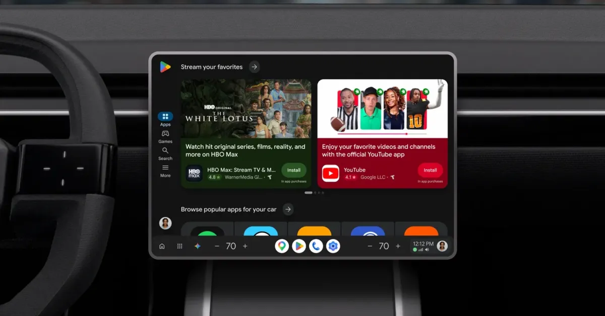 Android Auto 18.0 chega em beta e reforça pistas sobre o próximo redesenho