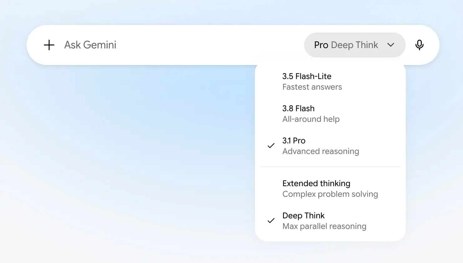 Gemini vai limitar modelos gratuitos e AI Plus. AI Pro ganha Deep Think - Foto