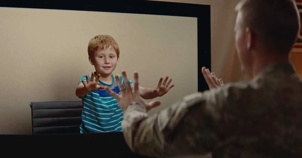 Google Beam chega a 20 bases militares: videochamadas 3D para famílias separadas