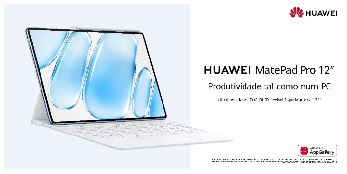 HUAWEI MatePad Pro 12 chega a Portugal com OLED PaperMatte e 144 Hz - Foto